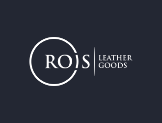 ROIS Leather Goods logo design by GassPoll