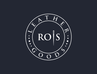 ROIS Leather Goods logo design by GassPoll