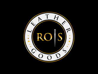 ROIS Leather Goods logo design by GassPoll