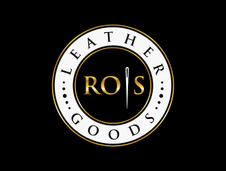 ROIS Leather Goods logo design by GassPoll