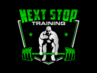 Next Stop training logo design by sakarep