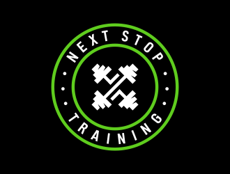 Next Stop training logo design by funsdesigns