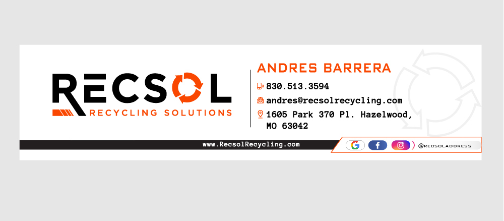 RECSOL - Recycling Solutions  logo design by Sofia Shakir