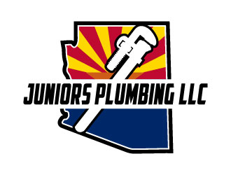 Juniors Plumbing LLC logo design by daywalker