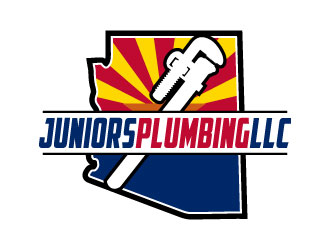 Juniors Plumbing LLC logo design by daywalker