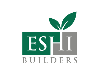 ESHI Builders logo design by puthreeone