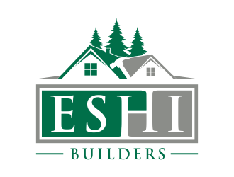ESHI Builders logo design by afra_art
