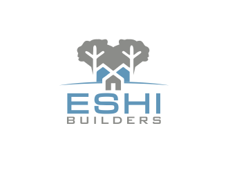 ESHI Builders logo design by M J