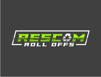 RESCOM ROLL OFFS logo design by puthreeone