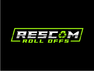 RESCOM ROLL OFFS logo design by puthreeone