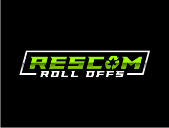 RESCOM ROLL OFFS logo design by puthreeone