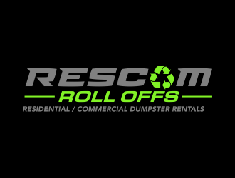 RESCOM ROLL OFFS logo design by ingepro