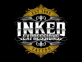 Inked Expressions  logo design by daywalker