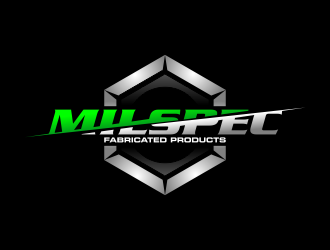MILSPEC FABRICATED PRODUCTS, logo design by ekitessar