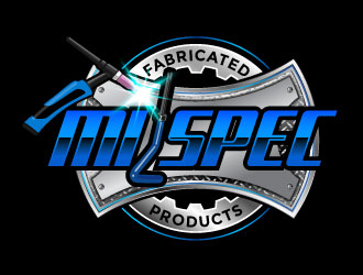 MILSPEC FABRICATED PRODUCTS, logo design by daywalker