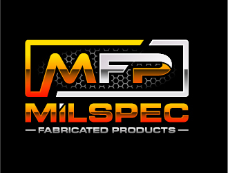 MILSPEC FABRICATED PRODUCTS, logo design by izimax