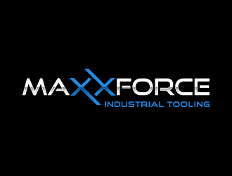 MaxxForce Industrial Tooling logo design by akilis13