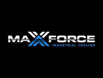 MaxxForce Industrial Tooling logo design by akilis13