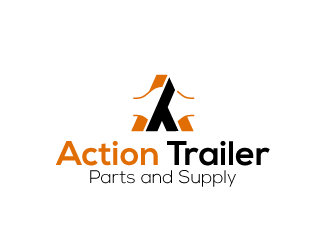 Action Trailer Parts and Supply logo design by Gaze