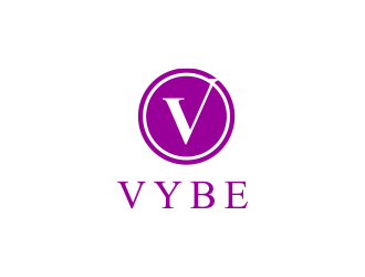 Vybe logo design by MarkindDesign