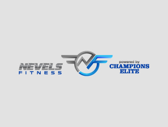 NEVELS FITNESS powered by CHAMPIONS ELITE logo design by sakarep