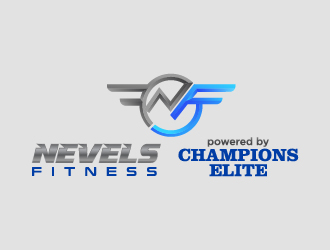 NEVELS FITNESS powered by CHAMPIONS ELITE logo design by sakarep