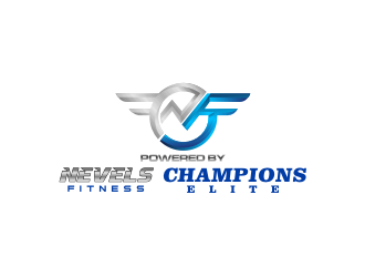 NEVELS FITNESS powered by CHAMPIONS ELITE logo design by BintangDesign