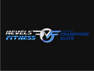 NEVELS FITNESS powered by CHAMPIONS ELITE logo design by maspion