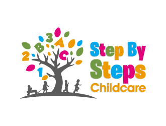 Step By Steps Childcare  logo design by torresace