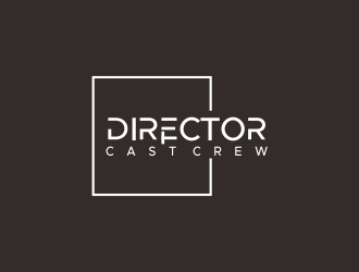 Director Cast Crew logo design by afra_art