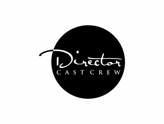 Director Cast Crew logo design by christabel