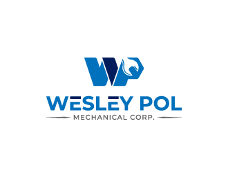 Wesley Pol Mechanical Corp. logo design by NadeIlakes