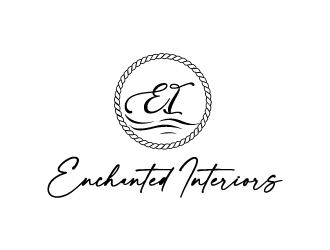 Enchanted Interiors logo design by bluespix
