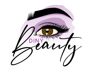 Diny Beauty logo design by ElonStark