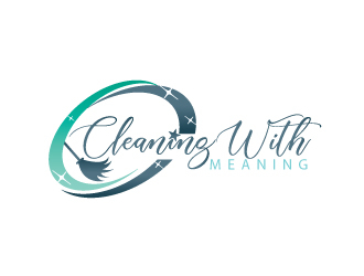 Cleaning with Meaning  logo design by webmall