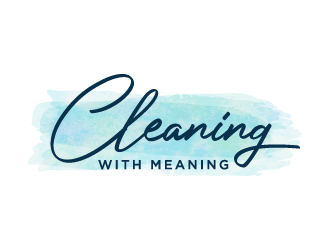 Cleaning with Meaning  logo design by akilis13
