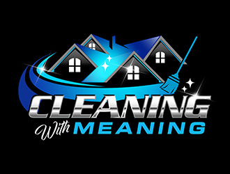 Cleaning with Meaning  logo design by 3Dlogos