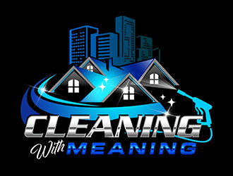 Cleaning with Meaning  logo design by 3Dlogos