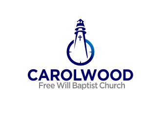 Carolwood Free Will Baptist Church logo design by M J