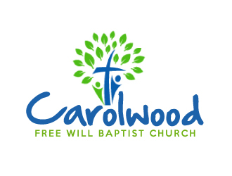 Carolwood Free Will Baptist Church logo design by ElonStark