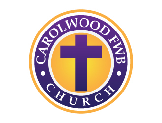 Carolwood Free Will Baptist Church logo design by KDesigns