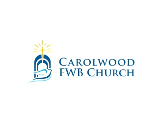 Carolwood Free Will Baptist Church logo design by harno