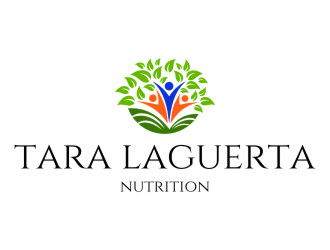 Tara Laguerta Nutrition  logo design by jetzu