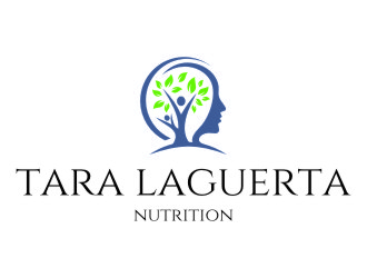 Tara Laguerta Nutrition  logo design by jetzu