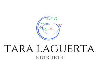 Tara Laguerta Nutrition  logo design by jetzu