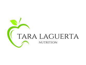 Tara Laguerta Nutrition  logo design by jetzu