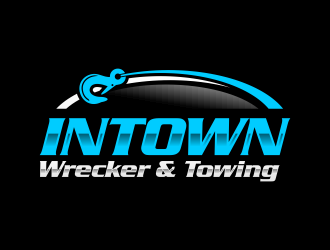 Intown Wrecker & Towing  logo design by GassPoll