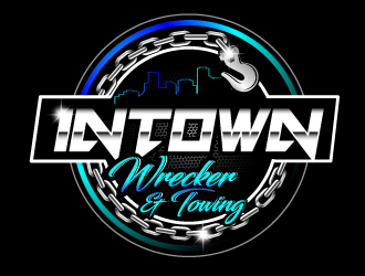 Intown Wrecker & Towing  logo design by Suvendu
