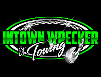 Intown Wrecker & Towing  logo design by Suvendu