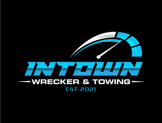 Intown Wrecker & Towing  logo design by Suvendu